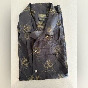 Camilla Black and Gold Patterned Shirt